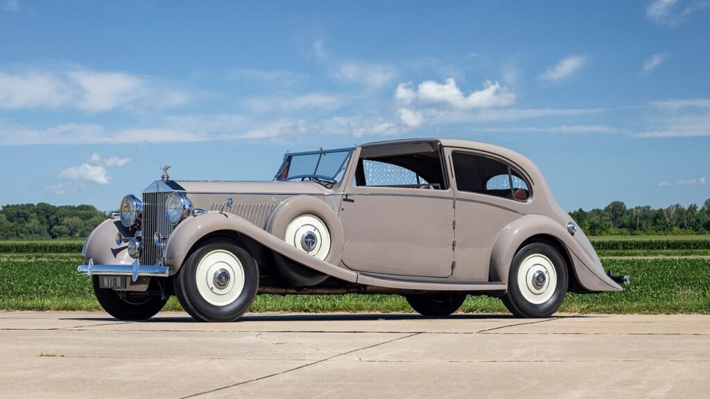 1937 rolls royce phantom iii mulliner sedanca de ville