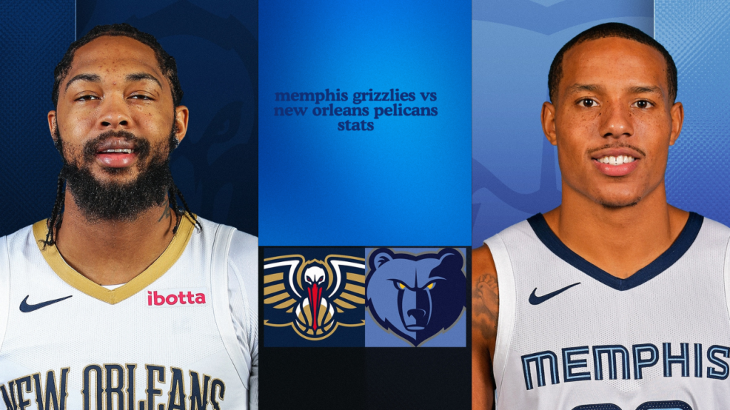 memphis grizzlies vs new orleans pelicans stats