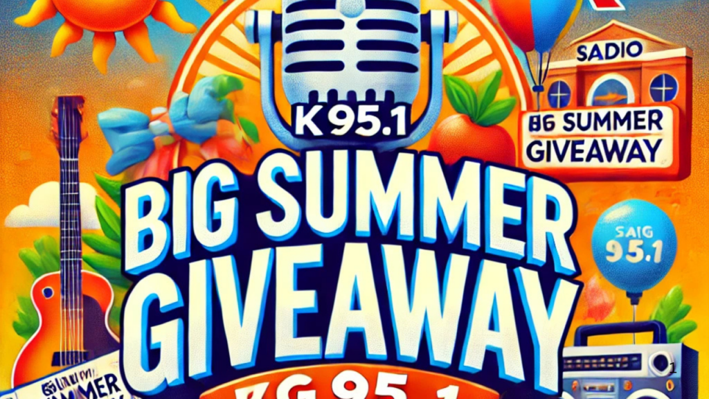 big summer giveaway k 95.1 salem ar