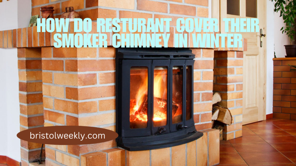 how do resturant cover their smoker chimney in winter