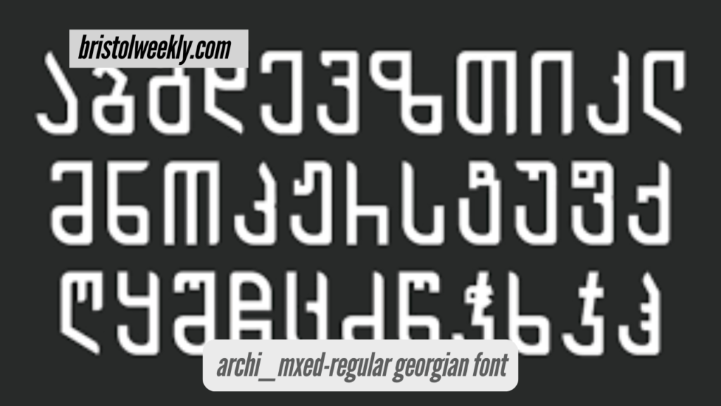 archi_mxed-regular georgian font